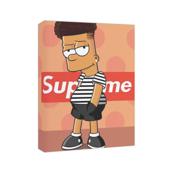 Custom Design - 8x10 - Canvas Print - Angled View