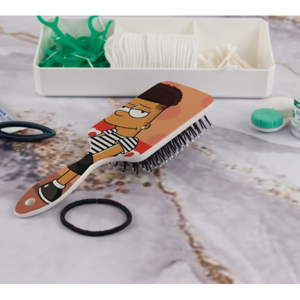 Custom Design - Hair Brush - In Bathroom