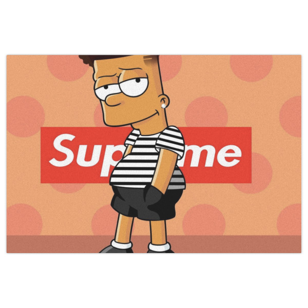 Custom Design - Indoor / Outdoor Rug - 4'x6' - Front Flat