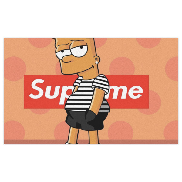 Custom Design - Indoor / Outdoor Rug - 3'x5' - Front Flat