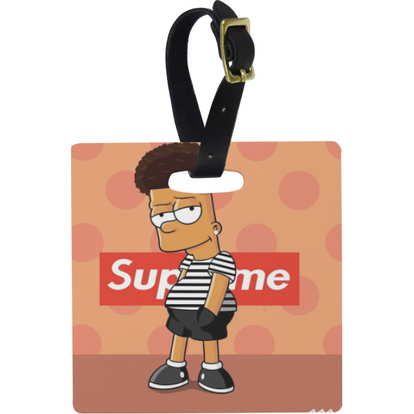 Custom Design - Personalized Square Luggage Tag