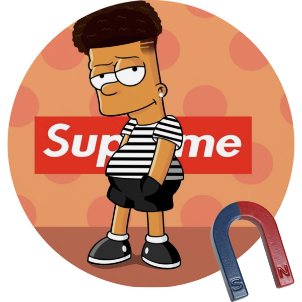 Custom Design Your Own Round Fridge Magnet