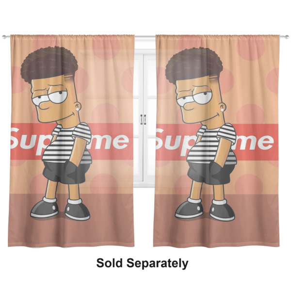 Custom Design - Sheer Curtains Double