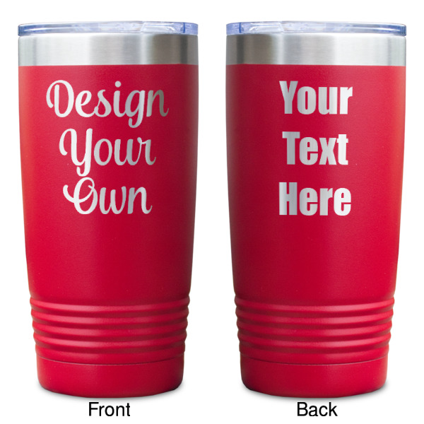Custom Design - Red Polar Camel Tumbler - 20oz - Double Sided - Approval