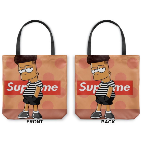 Custom Design - Canvas Tote - Front and Back