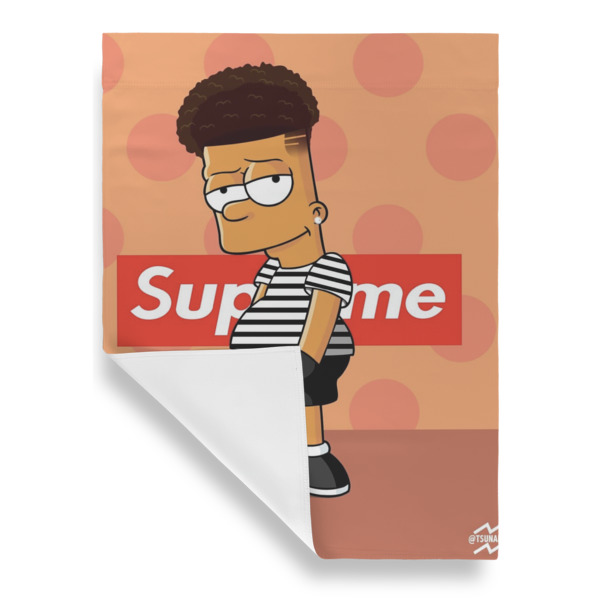 Custom Design - Garden Flags - Large - Single Sided - FRONT FOLDED