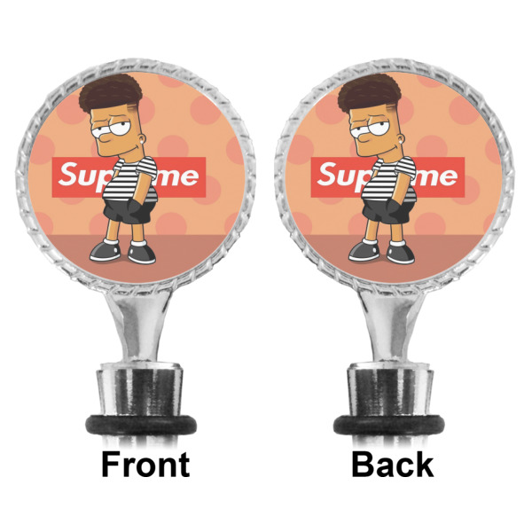 Custom Design - Bottle Stopper - Front and Back