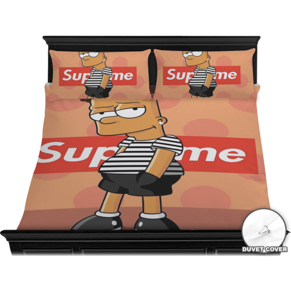 Custom Design - Bedding Set - King - Duvet - On Bed