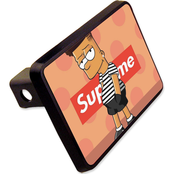 Custom Design Your Own Rectangular Trailer Hitch Cover - 2"