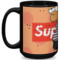 Design Your Own 15 oz Coffee Mug - Black