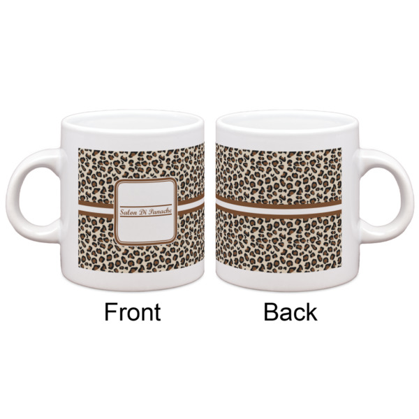 Custom Design - Single Shot Espresso Cup - Single - Front & Back