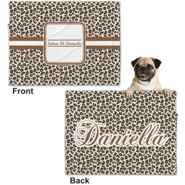 Custom Design - Microfleece Dog Blanket - Regular - Front & Back