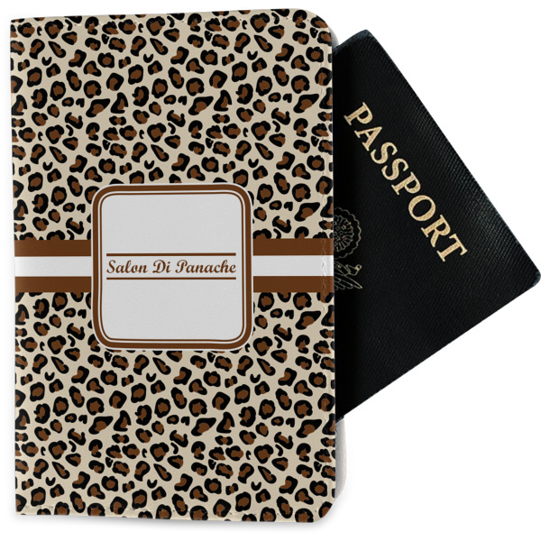 Custom Leopard Print Passport Holder - Fabric (Personalized)