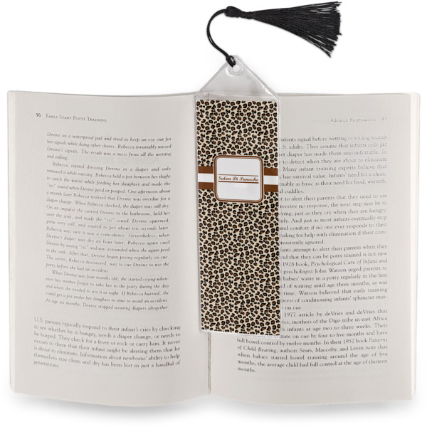 Custom Design - Bookmark w/ Tassel - In Book