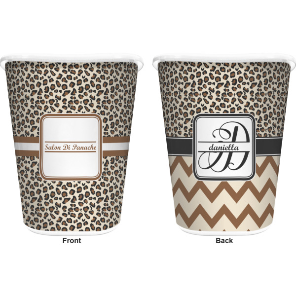 Custom Design - Waste Basket - White - Double Sided - Approval