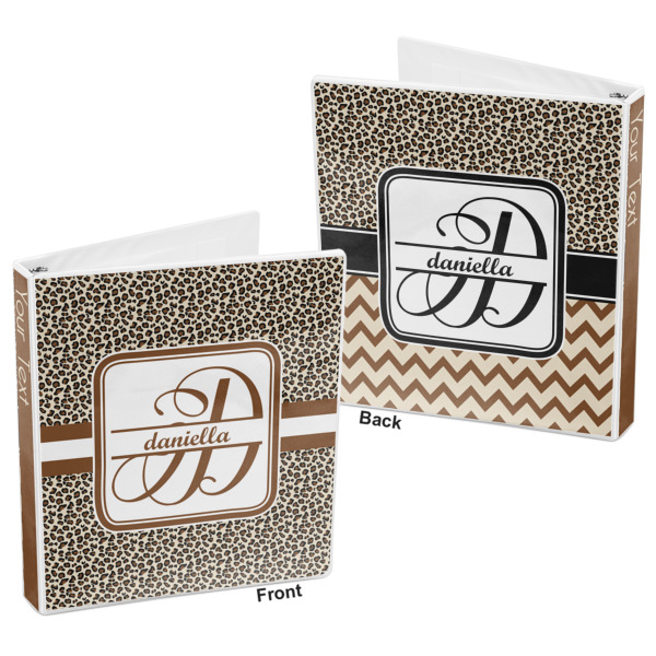 Custom Design - 3-Ring Binder - 1" - Front and Back
