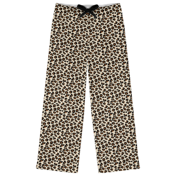 Custom Leopard Print Womens Pajama Pants