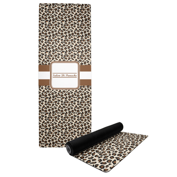 Custom Leopard Print Yoga Mat (Personalized)