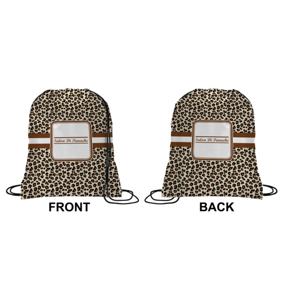 Custom Design - Drawstring Backpack Front & Back Medium