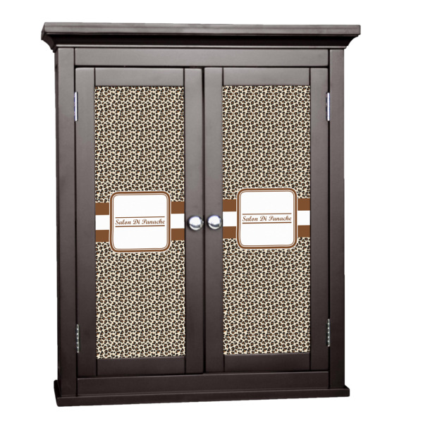 Custom Leopard Print Cabinet Decal - Custom Size (Personalized)