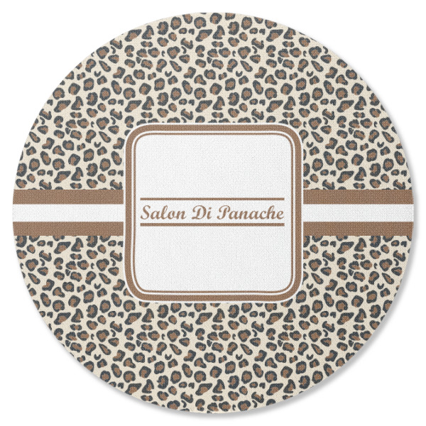 Custom Design - Round Coaster Rubber Back - Single