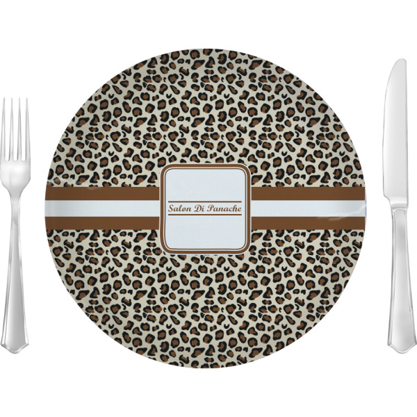 Custom Design Your Own 10" Glass Lunch / Dinner Plate