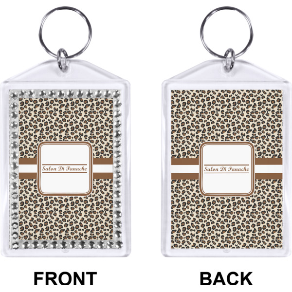 Custom Design - Bling Keychain (Front + Back)