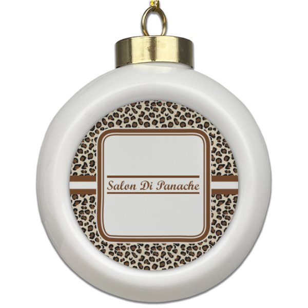 Custom Design Your Own Ceramic Ball Ornament