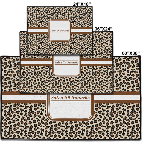 Custom Design - Door Mats - Size Comparison