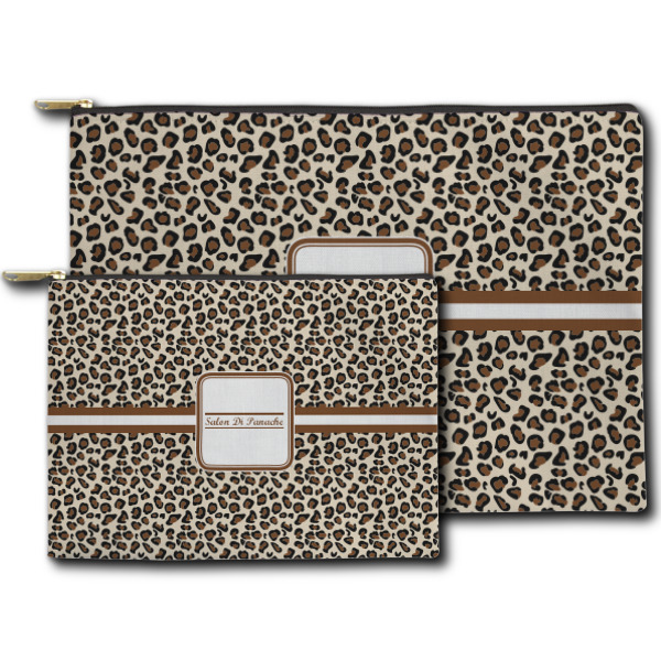 Custom Design - Zippered Pouches - Size Comparison