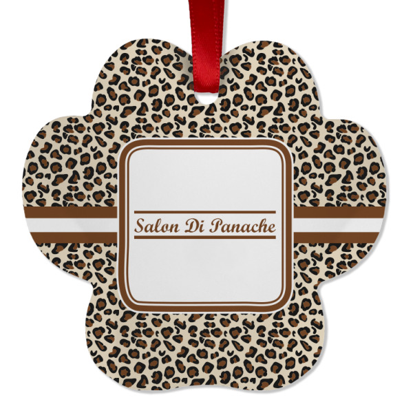Custom Design - Metal Paw Ornament - Front
