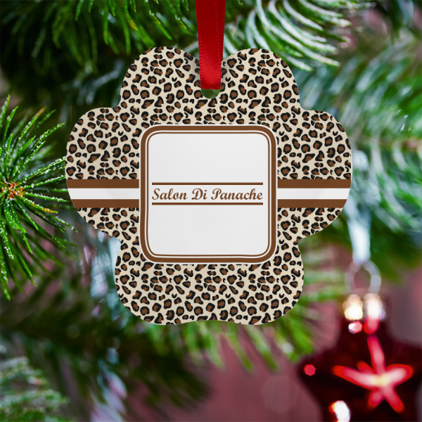 Custom Design - Metal Paw Ornament - Lifestyle