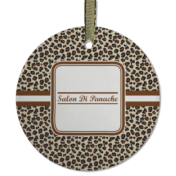 Custom Design - Frosted Glass Ornament - Round