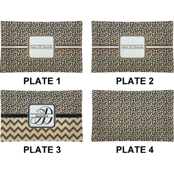 Custom Design - Set of Rectangular Dinner Plates (Approval)