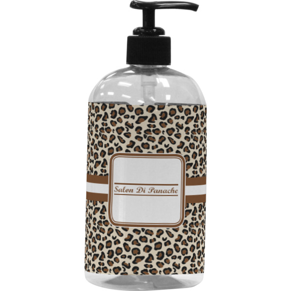 Custom Leopard Print Plastic Soap / Lotion Dispenser (Personalized)