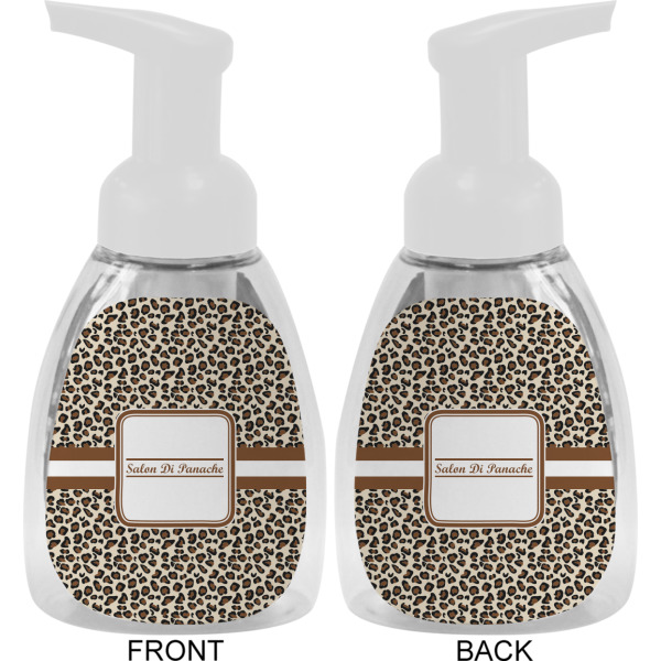 Custom Design - Foam Soap Bottle - White - Front & Back