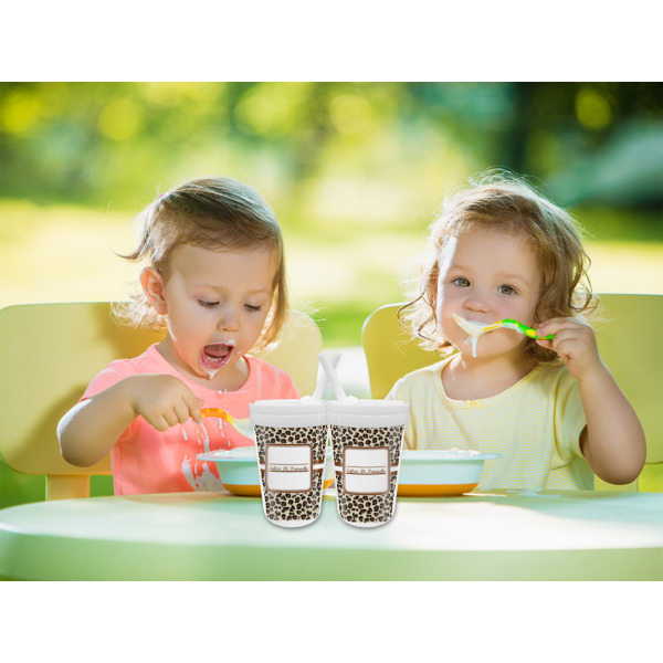 Custom Design - Sippy Cups w/Straw - Lifestlye