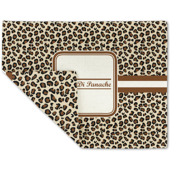 Custom Design - Linen Placemat - Folded Corner (double side)