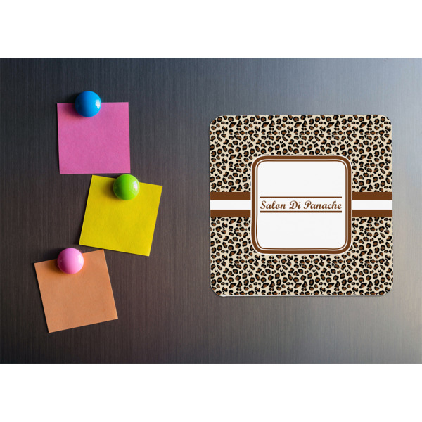 Custom Design - Square Fridge Magnet - LIFESTYLE