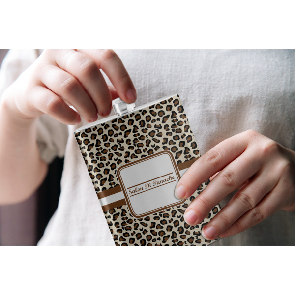 Custom Design - Stainless Steel Flask - LIFESTYLE 1