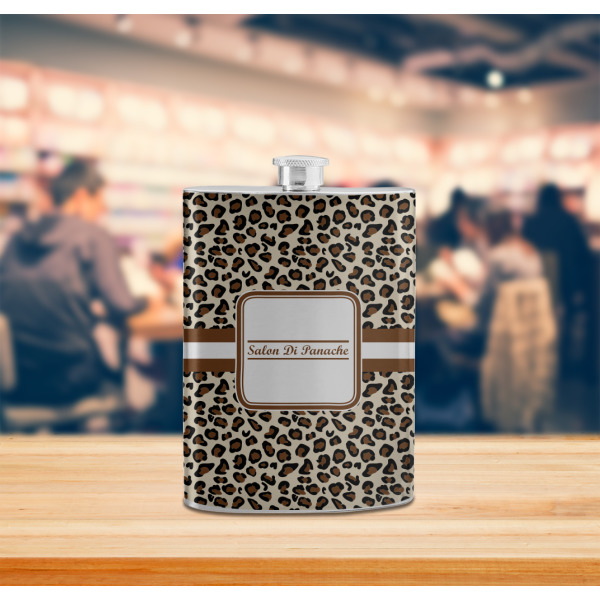 Custom Design - Stainless Steel Flask - LIFESTYLE 2