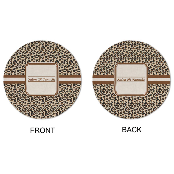 Custom Design - Round Linen Placemats - APPROVAL (double sided)