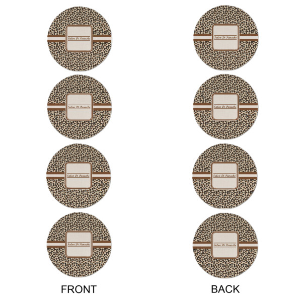 Custom Design - Round Linen Placemats - APPROVAL Set of 4 (double sided)