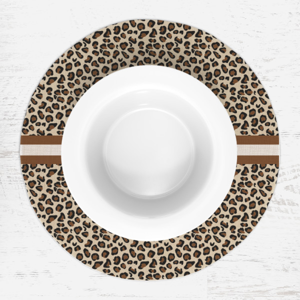 Custom Design - Round Linen Placemats - LIFESTYLE (single)