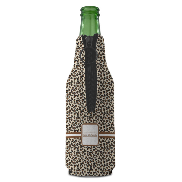 Custom Design - Zipper Bottle Cooler - BACK (bottle)