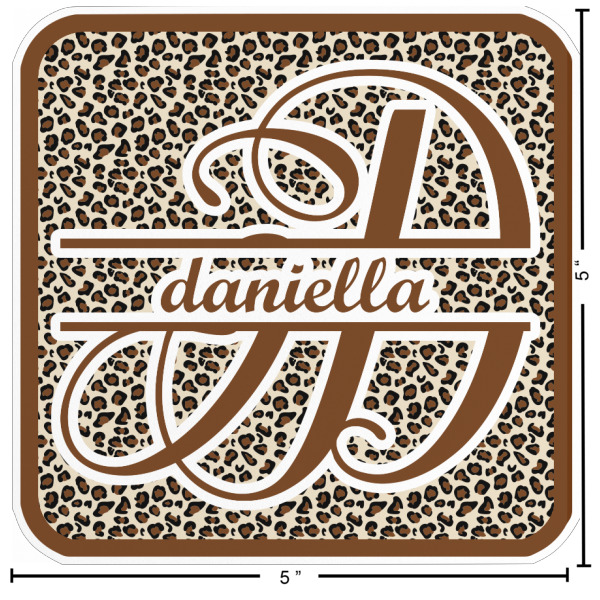 Custom Design - Custom Shape Iron On Patches - L Patch w/ Measurements