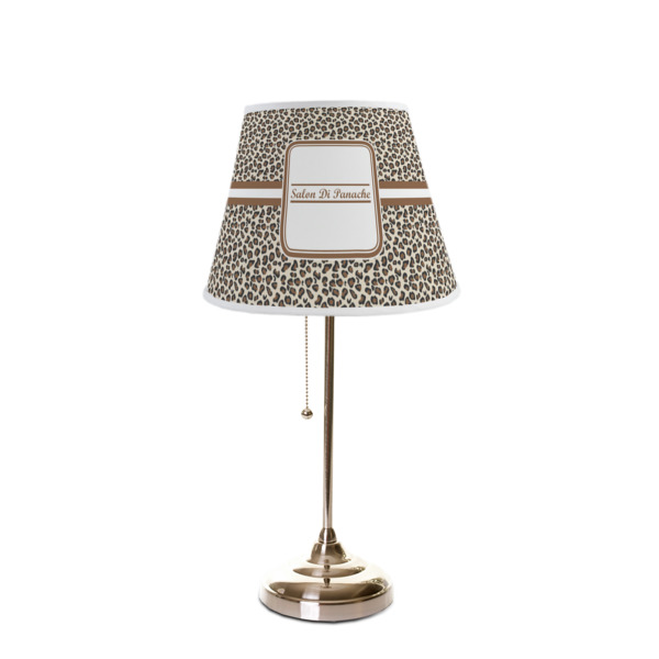 Custom Design - Poly Film Empire Lampshade - On Stand