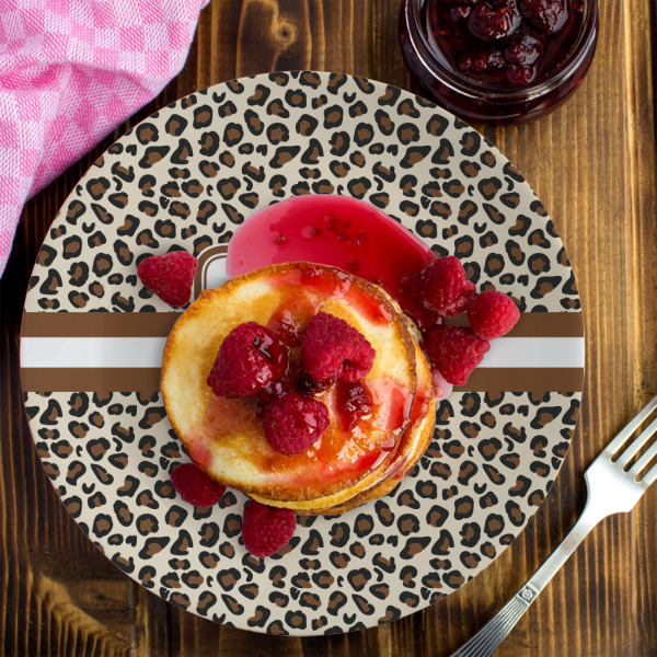 Custom Design - Melamine Plate 8 inches - LIFESTYLE