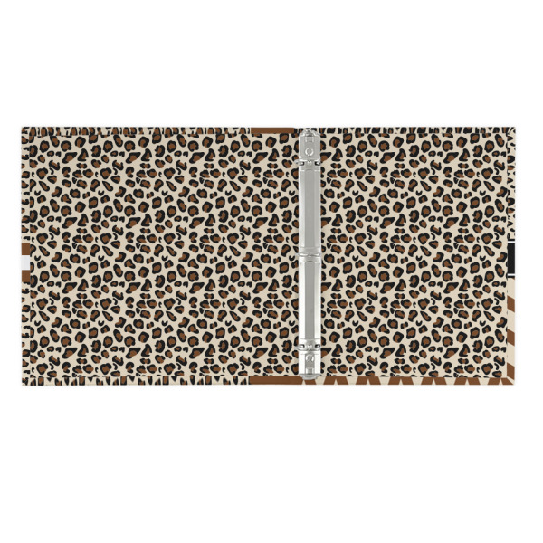 Custom Design - 3 Ring Binders - Full Wrap - 1" - Open Inside