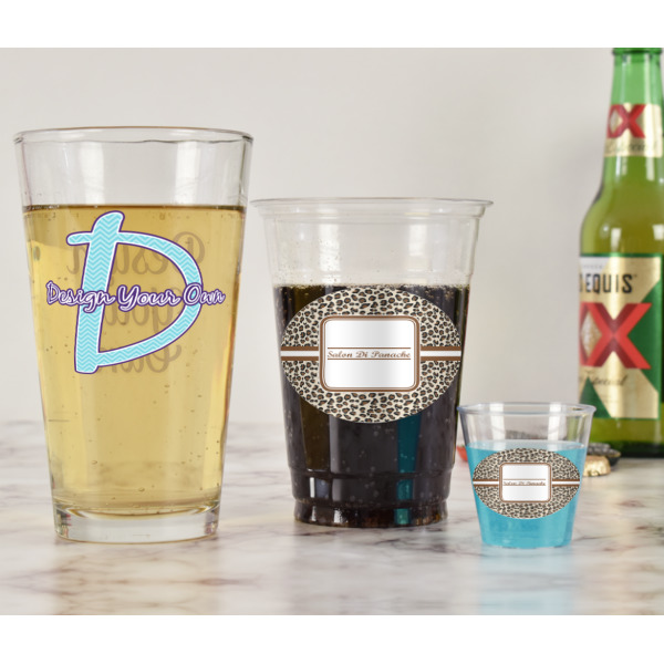 Custom Design - Pint Glass - Two Content - In Context